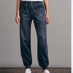 Rag & Bone Miramar cotton jogger in Merest